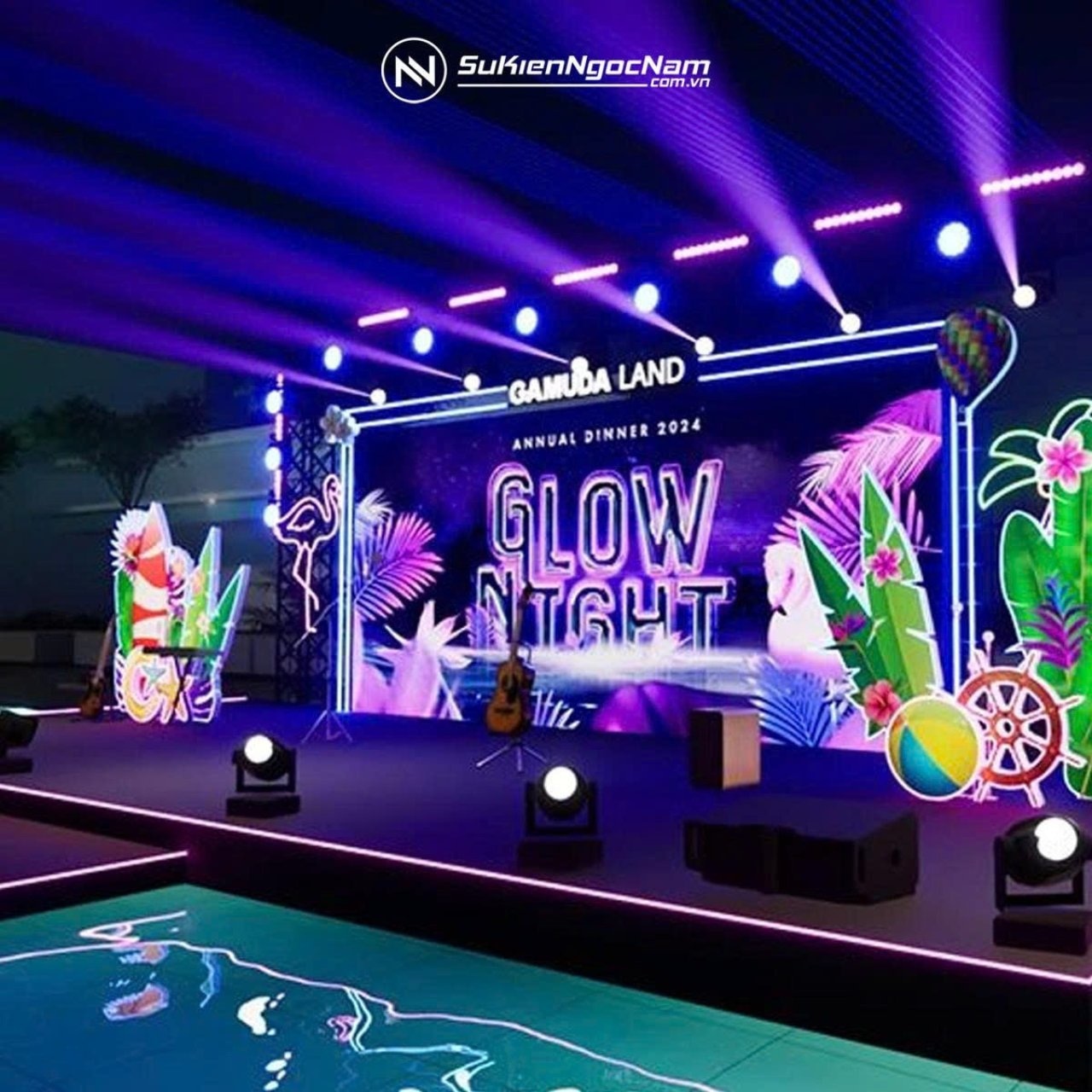 tổ chức sự kiện mùa hè ngoài trời