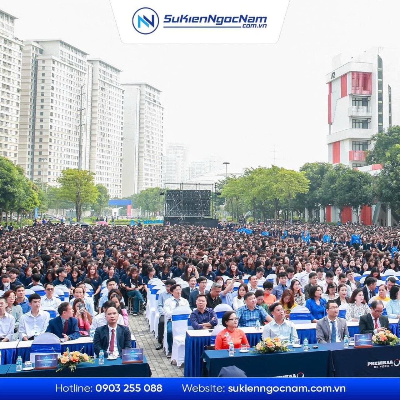 tổ chức sự kiện quy mô lớn