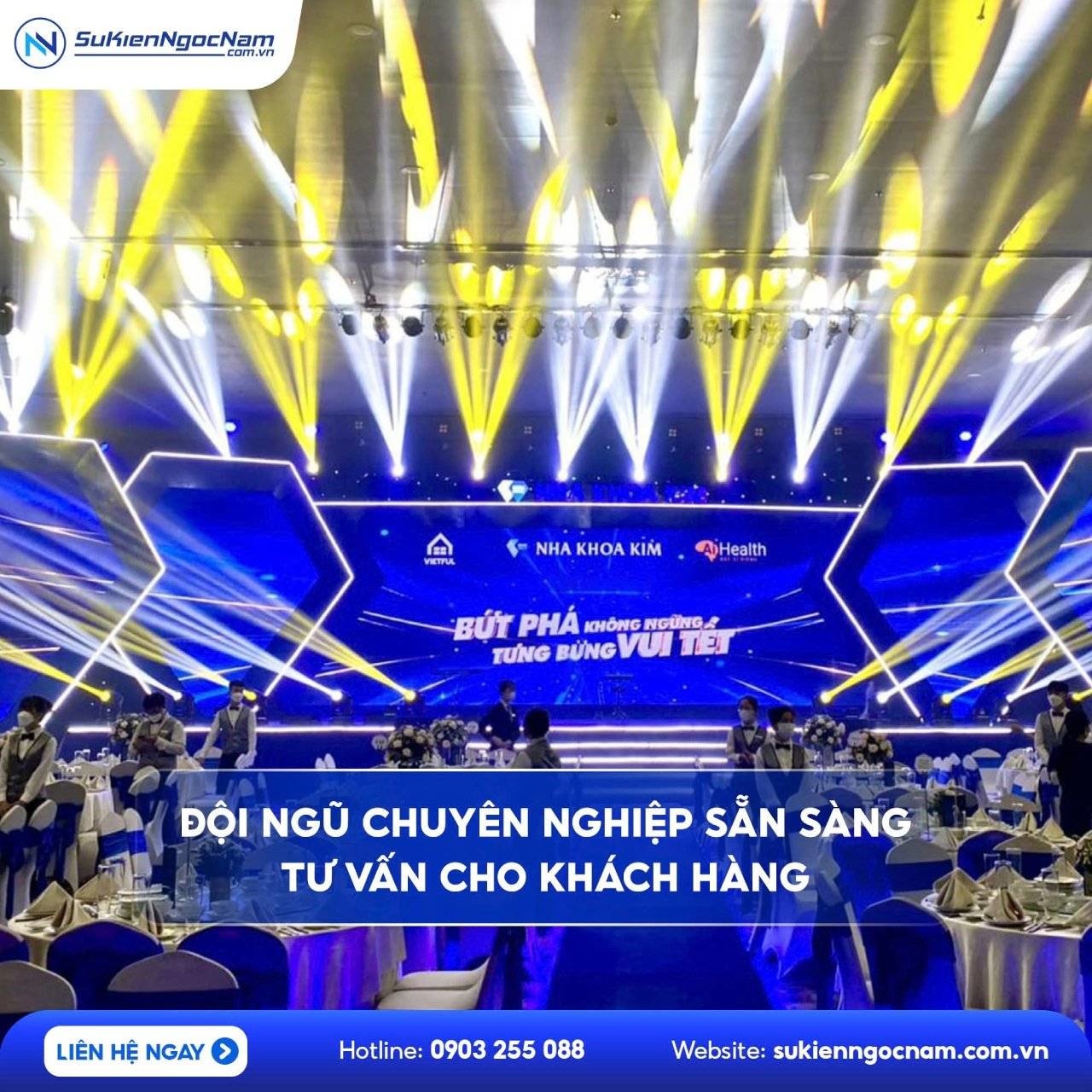 tổ chức sự kiện quy mô lớn