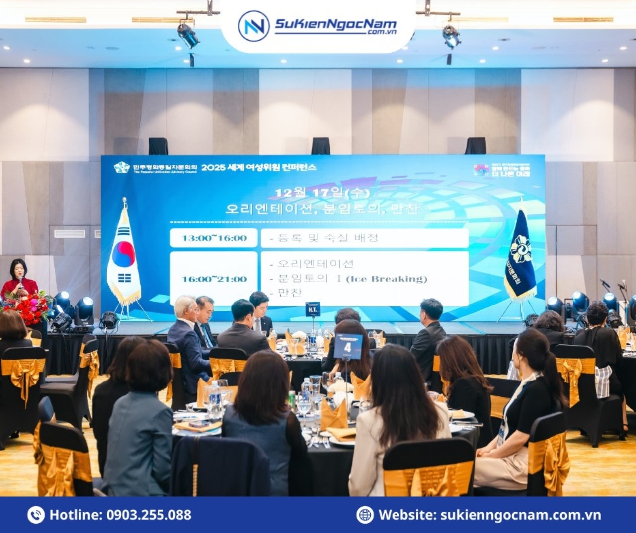 tổ chức hội thảo cao cấp