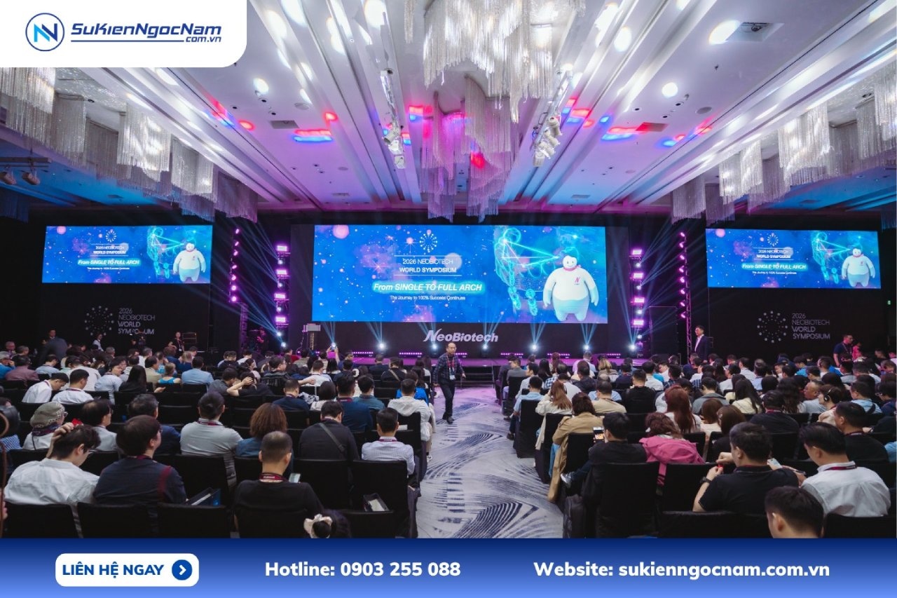 TỔ CHỨC SỰ KIỆN HỘI THẢO QUỐC TẾ NEOBIOTECH WORLD SYMPOSIUM 2026