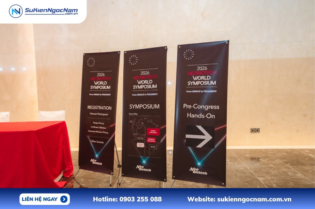TỔ CHỨC SỰ KIỆN HỘI THẢO QUỐC TẾ NEOBIOTECH WORLD SYMPOSIUM 2026
