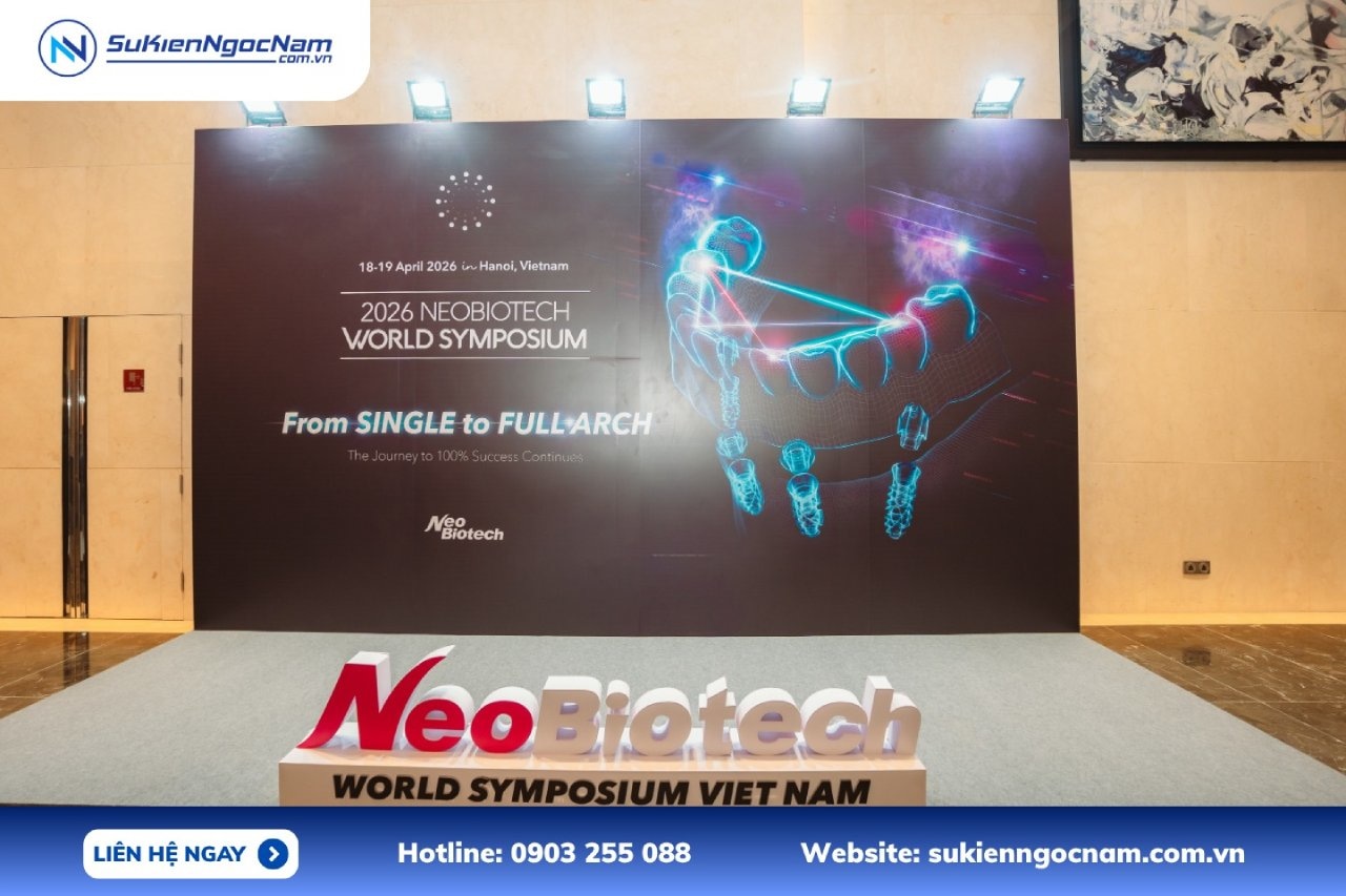 TỔ CHỨC SỰ KIỆN HỘI THẢO QUỐC TẾ NEOBIOTECH WORLD SYMPOSIUM 2026