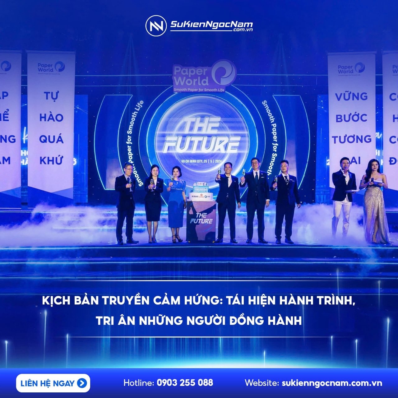 tổ chức sự kiện lễ kỷ niệm thành lập