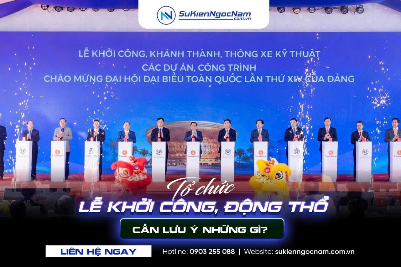 Kế hoạch tổ chức lễ khánh thành chuyên nghiệp cho doanh nghiệp