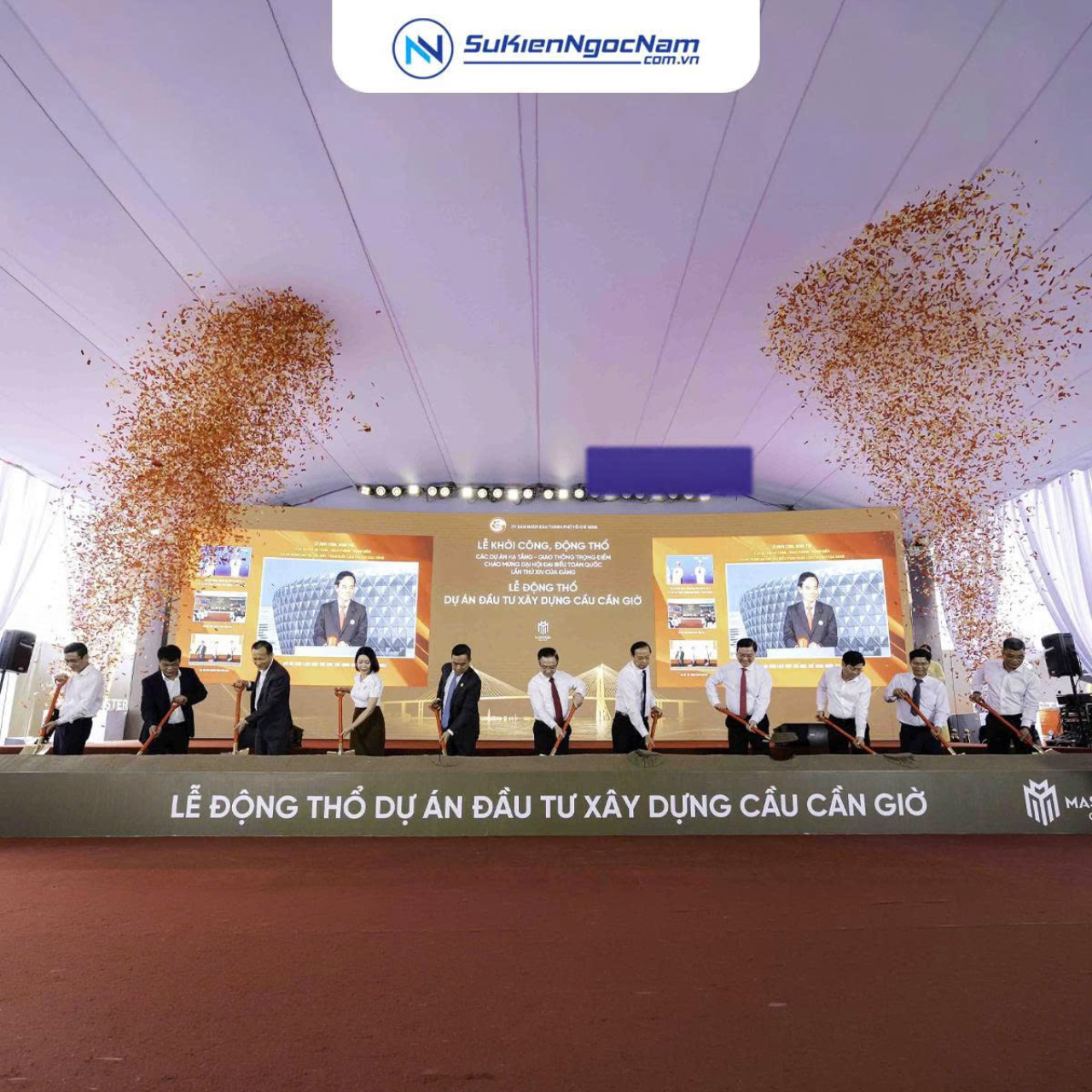 lễ động thổ khu công nghiệp