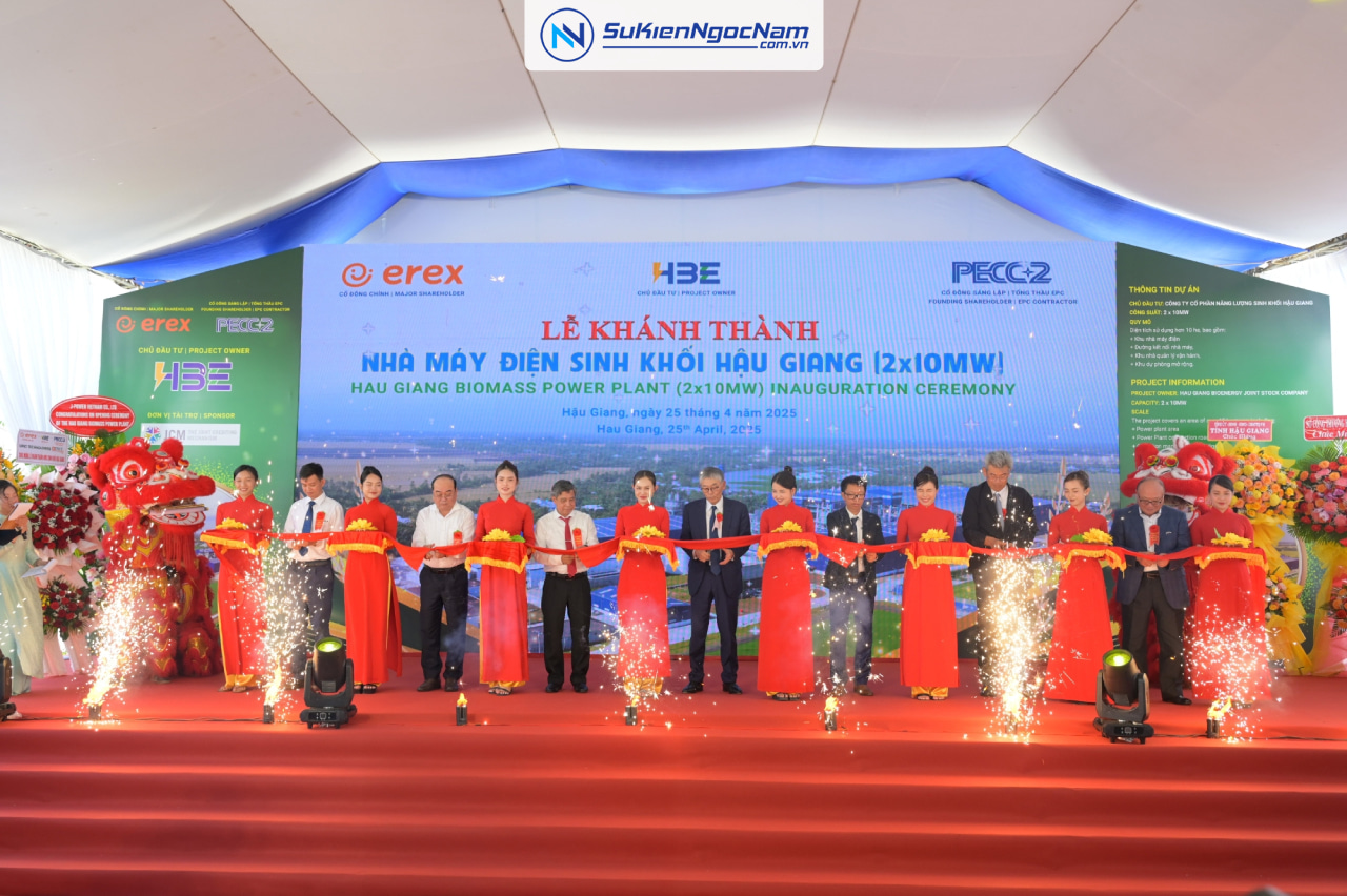 Tổ chức lễ khánh thành nhà máy