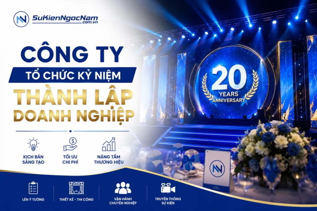 Công ty tổ chức kỷ niệm thành lập doanh nghiệp
