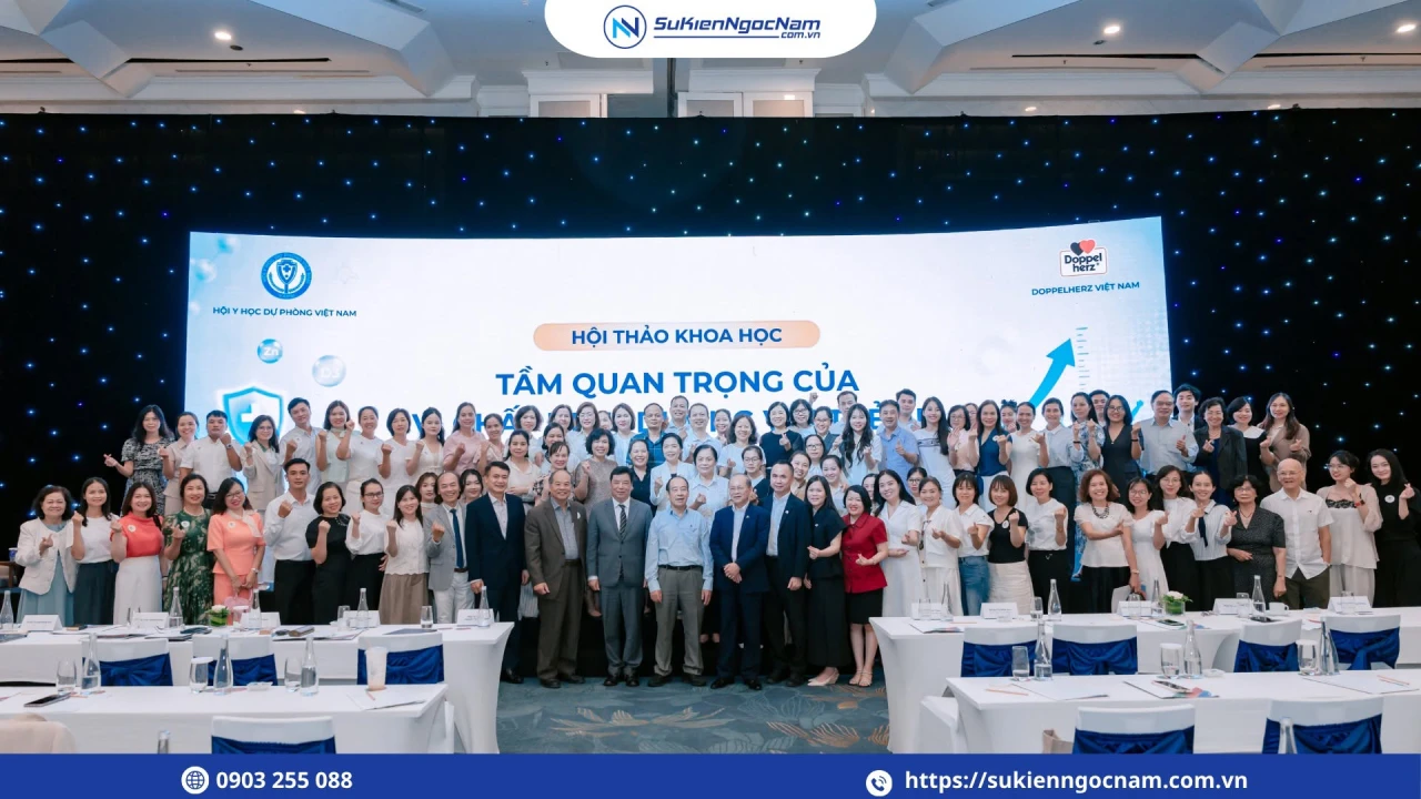 Hội thảo khoa học về tầm quan trọng của vi chất dinh dưỡng với trẻ em do Doppel Herz tổ chức