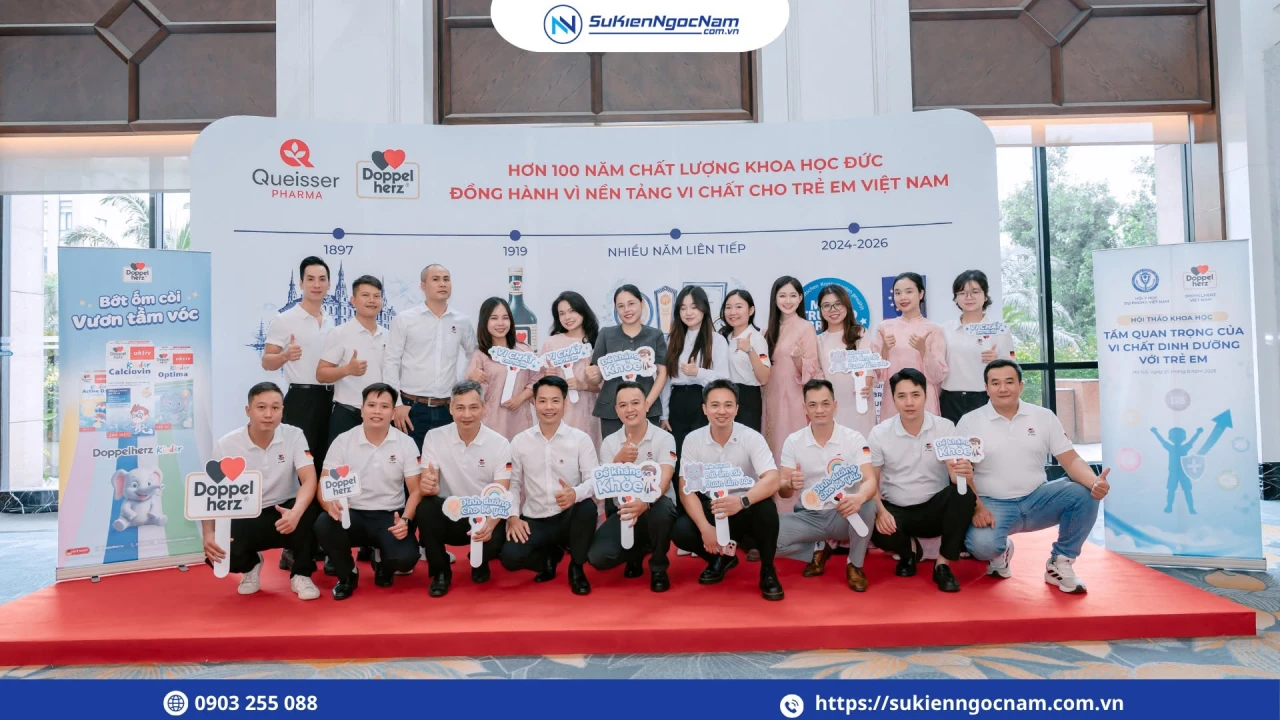 Hội thảo khoa học về tầm quan trọng của vi chất dinh dưỡng với trẻ em do Doppel Herz tổ chức