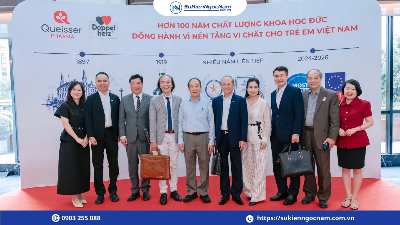 Hội thảo khoa học về tầm quan trọng của vi chất dinh dưỡng với trẻ em do Doppel Herz tổ chức
