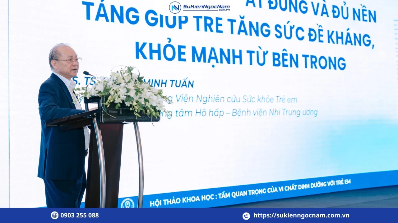Hội thảo khoa học về tầm quan trọng của vi chất dinh dưỡng với trẻ em do Doppel Herz tổ chức