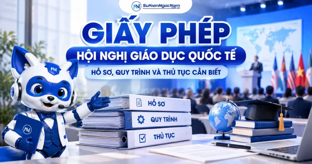 Giấy phép hội nghị giáo dục quốc tế: Hồ sơ, quy trình và thủ tục cần biết