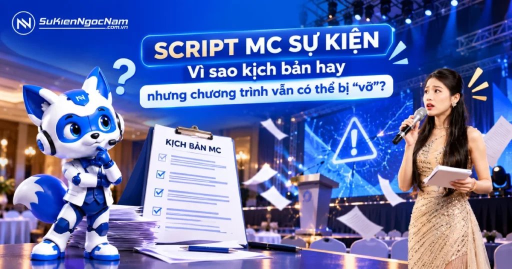 Script Mc Su Kien Vi Sao Kich Ban Hay Nhung Chuong Trinh Van Co The Bi Vo